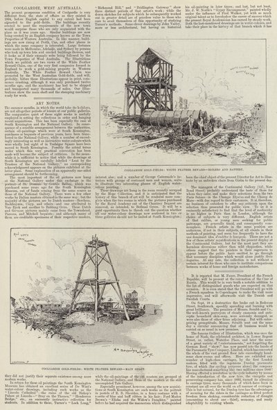 Coolgardie Goudvelden, Australië door Henry Charles Seppings Wright